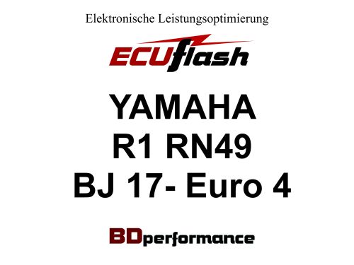 ECUflash Yamaha R1 RN49 BJ17-  Euro 4