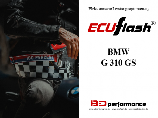 ECUflash - BMW G 310 GS
