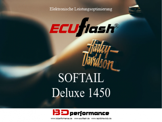 ECUflash - HD SOFTAIL Deluxe 1450 - 49kW/66HP