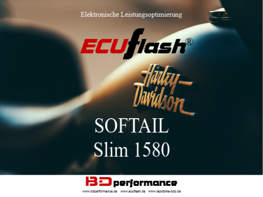 ECUflash - HD SOFTAIL Slim 1580 - 62kW/84HP