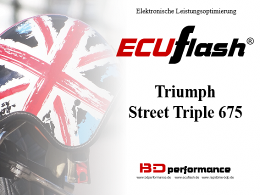 ECUflash - Triumph Street Triple 675 - siehe bitte Details