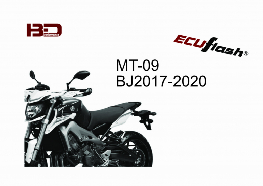 ECUflash Yamaha MT09 ab BJ17-20 Euro 4