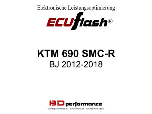 ECUflash KTM 690 SMC-R BJ 2012-2018 Euro 3 - siehe Details