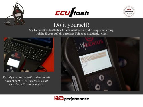 ECUflash mit My Genius BMW - Preis auf Anfrage