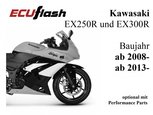 ECUflash KAW EX250R / EX300R