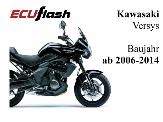 ECUflash KAW Versys 650  BJ 2006-2014