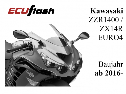ECUflash KAW ZZR1400  -  ZX14R  -  BJ 2016- (EURO4)