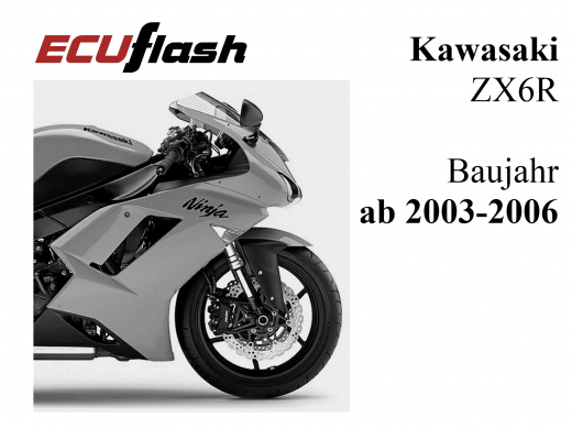 ECUflash KAW ZX6R  BJ 2003-2006