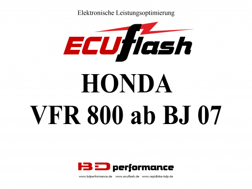 ECUflash Honda VFR800 BJ 07-