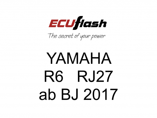 ECUflash Yamaha R6 RJ27 BJ17- Euro 4