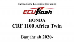 ECUflash Honda CRF1100 AFRICA TWIN  BJ 20-
